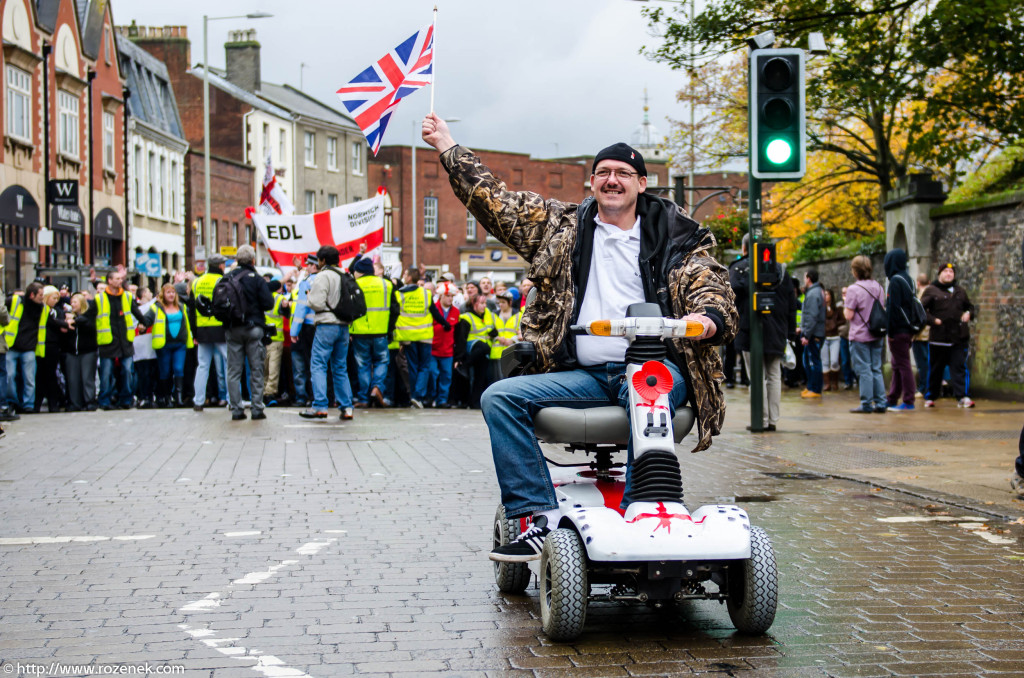 2012.11.10 - English Defence League - Protest in Norwich - 01