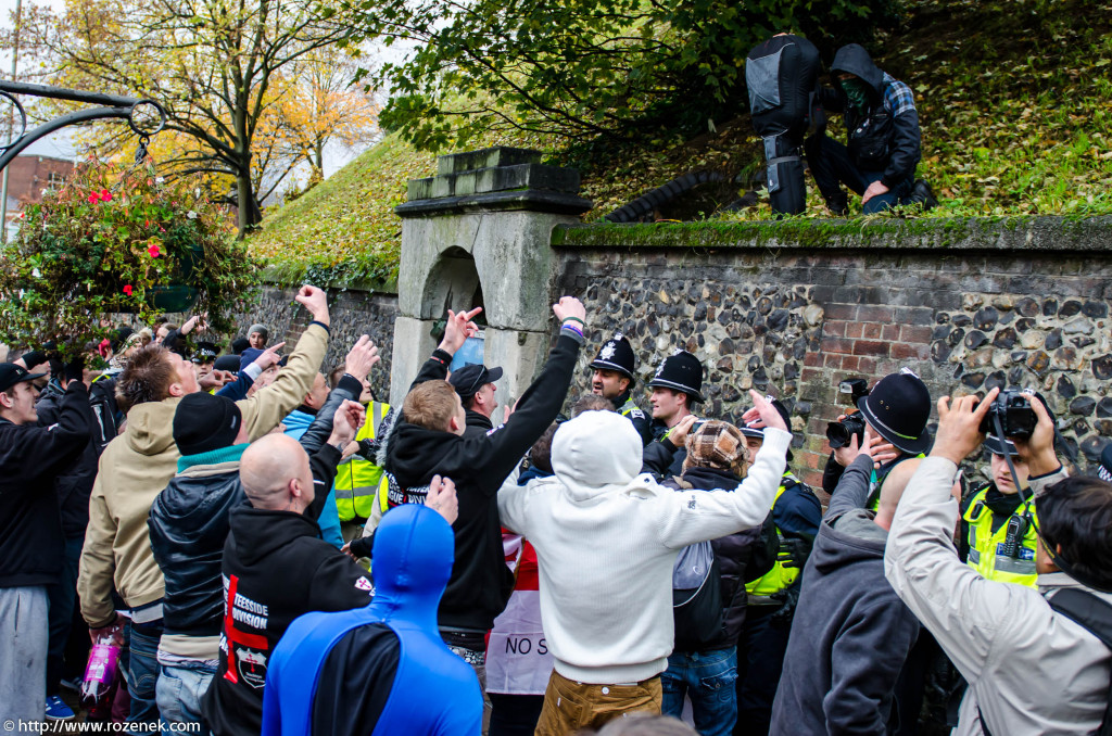 2012.11.10 - English Defence League - Protest in Norwich - 10
