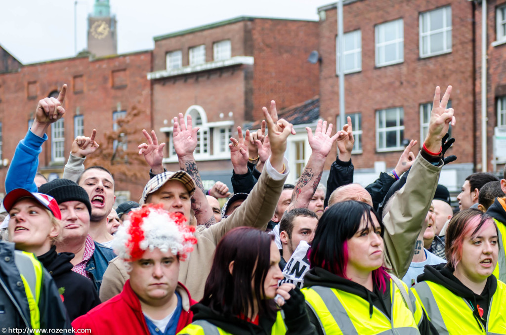 2012.11.10 - English Defence League - Protest in Norwich - 39