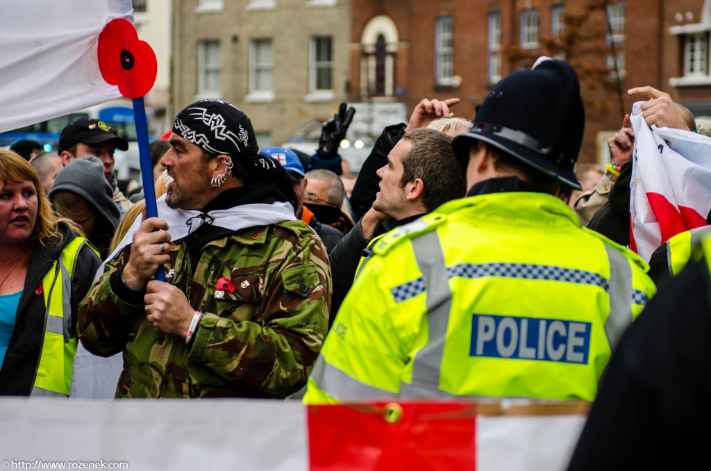 2012.11.10 - English Defence League - Protest in Norwich - 43