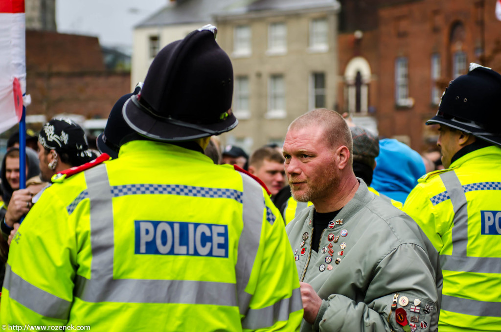 2012.11.10 - English Defence League - Protest in Norwich - 45