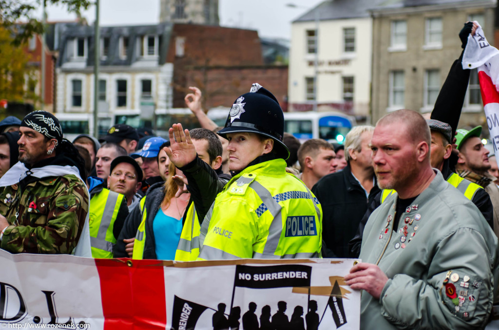 2012.11.10 - English Defence League - Protest in Norwich - 47