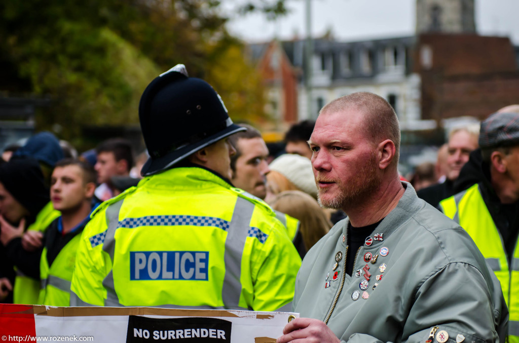 2012.11.10 - English Defence League - Protest in Norwich - 48