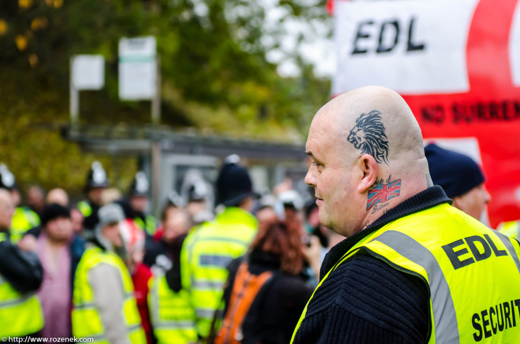 2012.11.10 - English Defence League - Protest in Norwich - 50