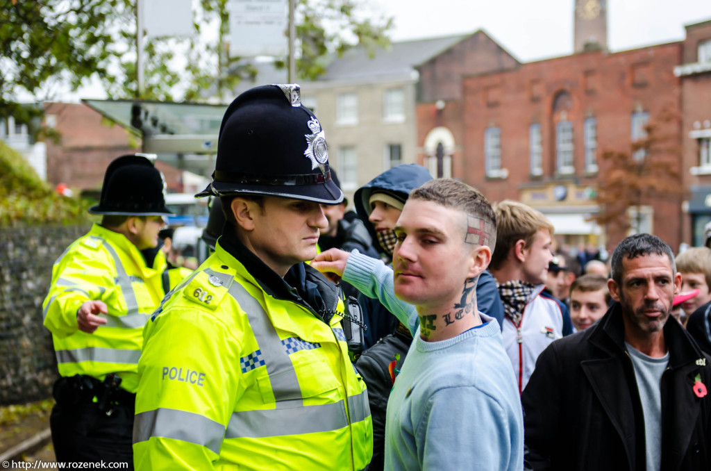 2012.11.10 - English Defence League - Protest in Norwich - 54