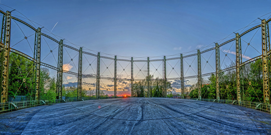 2013.05.05 - Gas Hill Norwich - Gas Tank - Panorama - Color - HDR