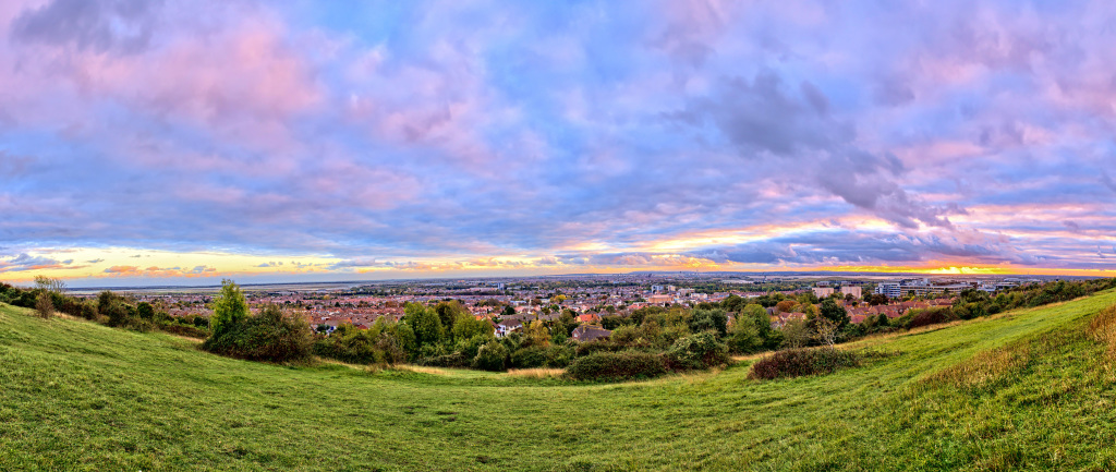 Portsdown Hill - Panorama