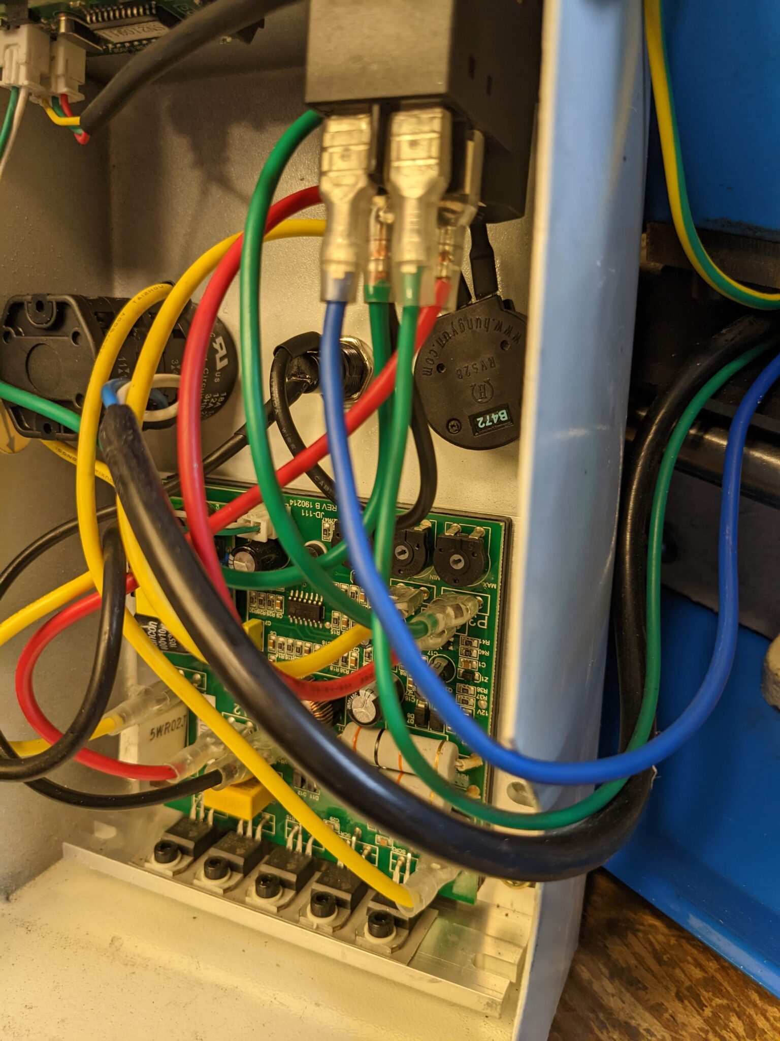 Mini Lathe Control Board PCB how to connect cables