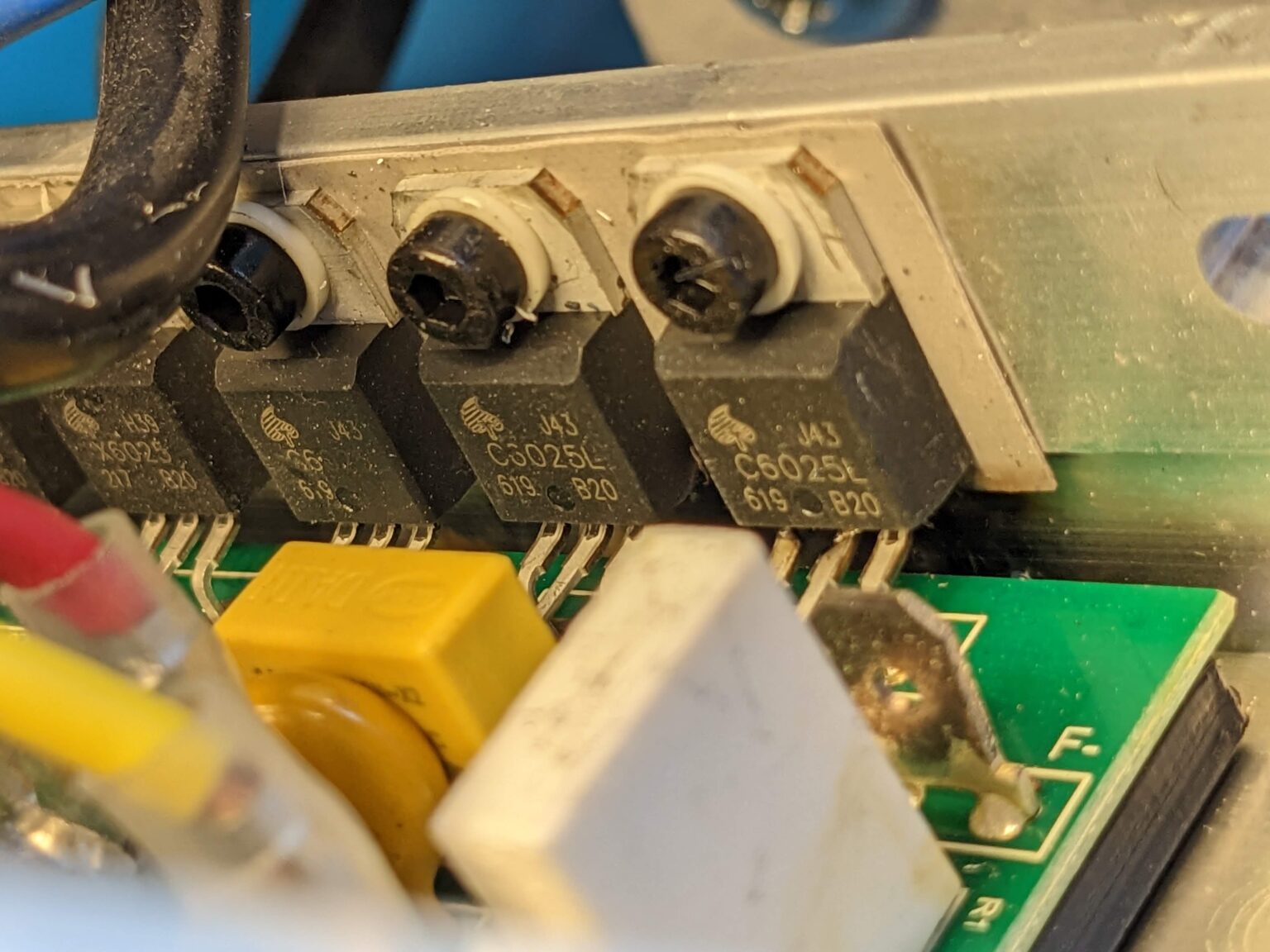 Mini Lathe Control Board PCB how to connect cables