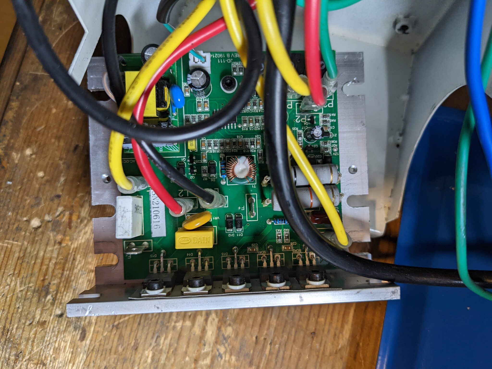 Mini Lathe Control Board PCB how to connect cables