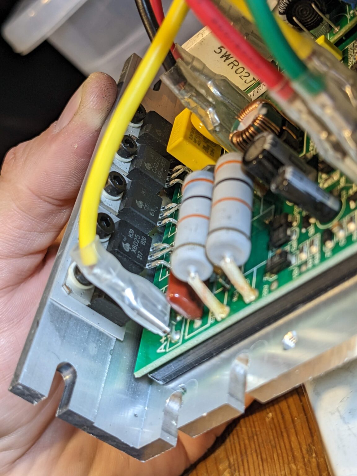 Mini Lathe Control Board PCB how to connect cables