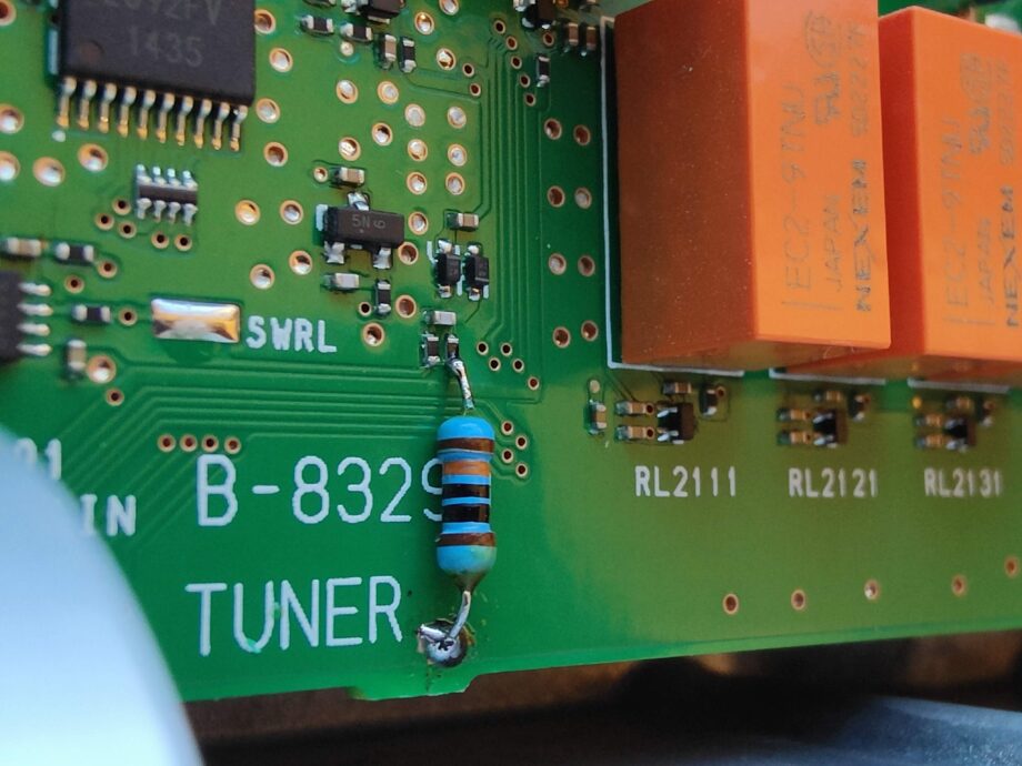 IC7300 Antenna Tuner (ATU) modification